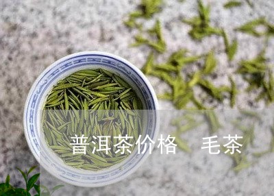 普洱茶价格 毛茶/2023041092636